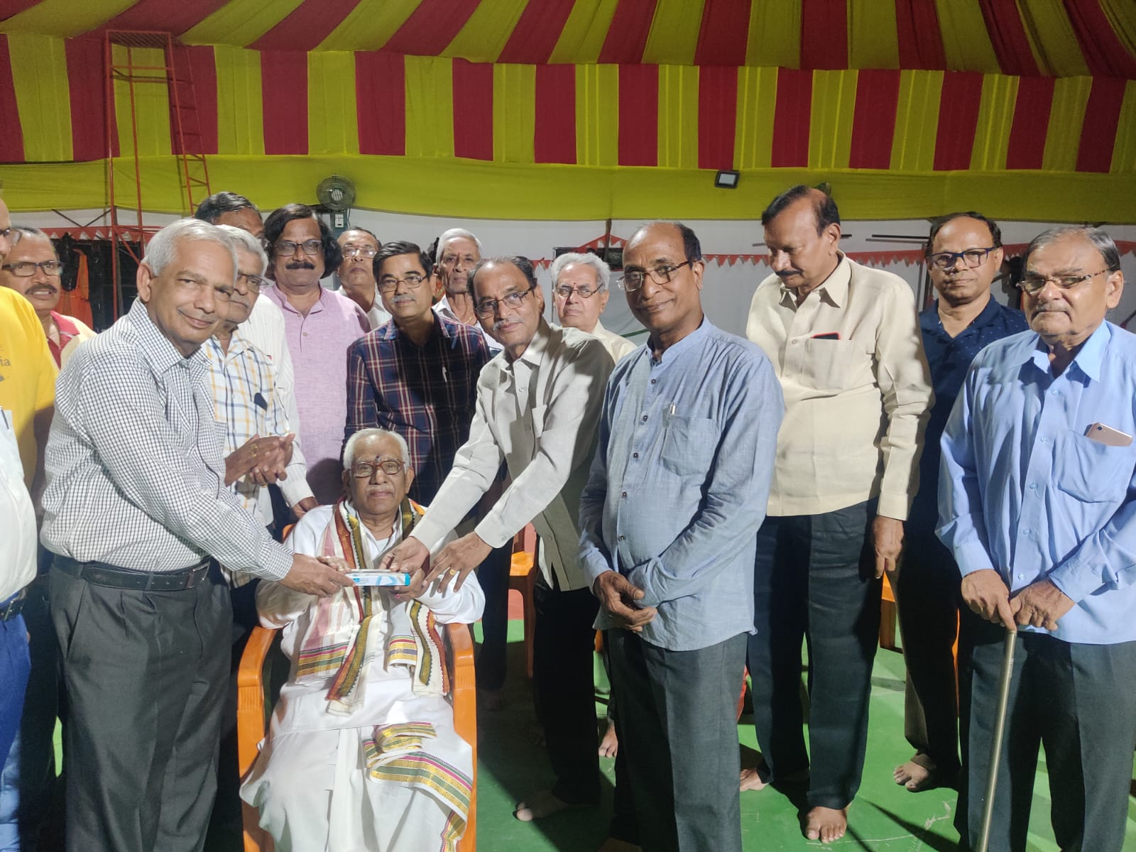 K Krishnamurty garu Sahasra chandra Darshanam Honour.